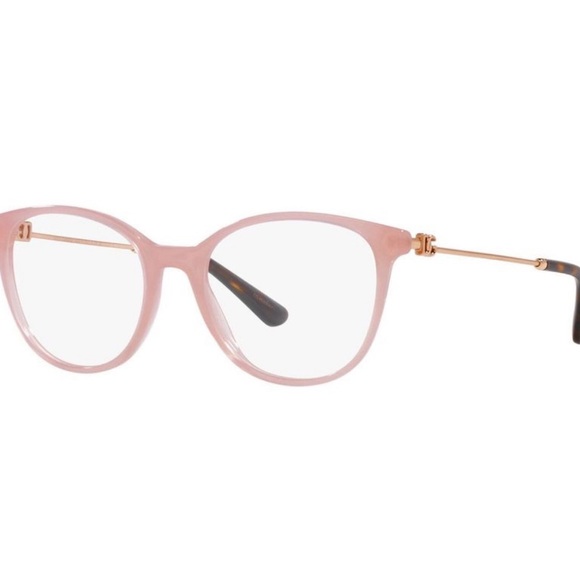 Dolce & Gabbana Accessories - Dolce Gabbana Translucent Pink RX Eyeglasses 3363